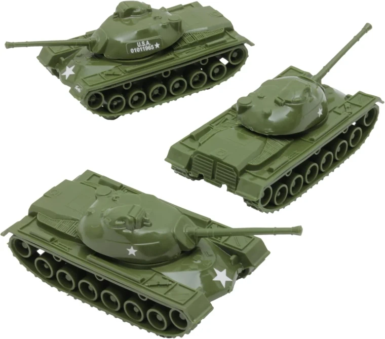 Patton Tanks 3pcs