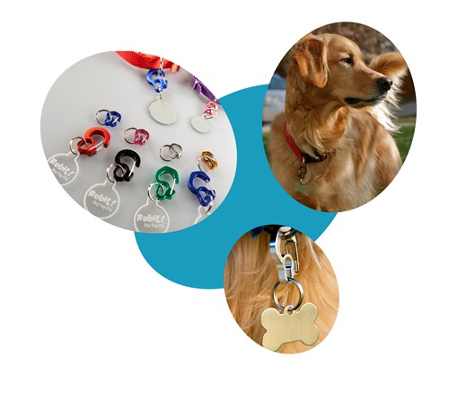 Rubit Dog Tag Clip – LuckyPet