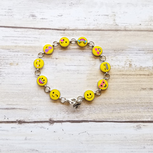 Good Vibes Emoji Bracelet