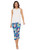 Shell Island Cropped Capris