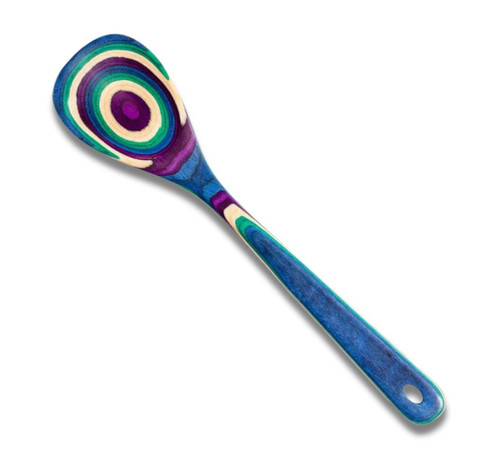 Birch Wood Mixing Spoon - Peacock Mumbai Design