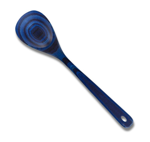 Birch Wood Mixing Spoon - Blue Malta Design