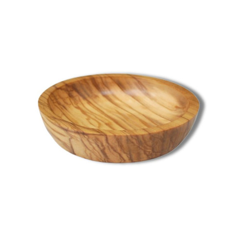 Olive Wood Round Dipping Dish