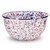 Large Enamelware Salad Bowl, Americana Design