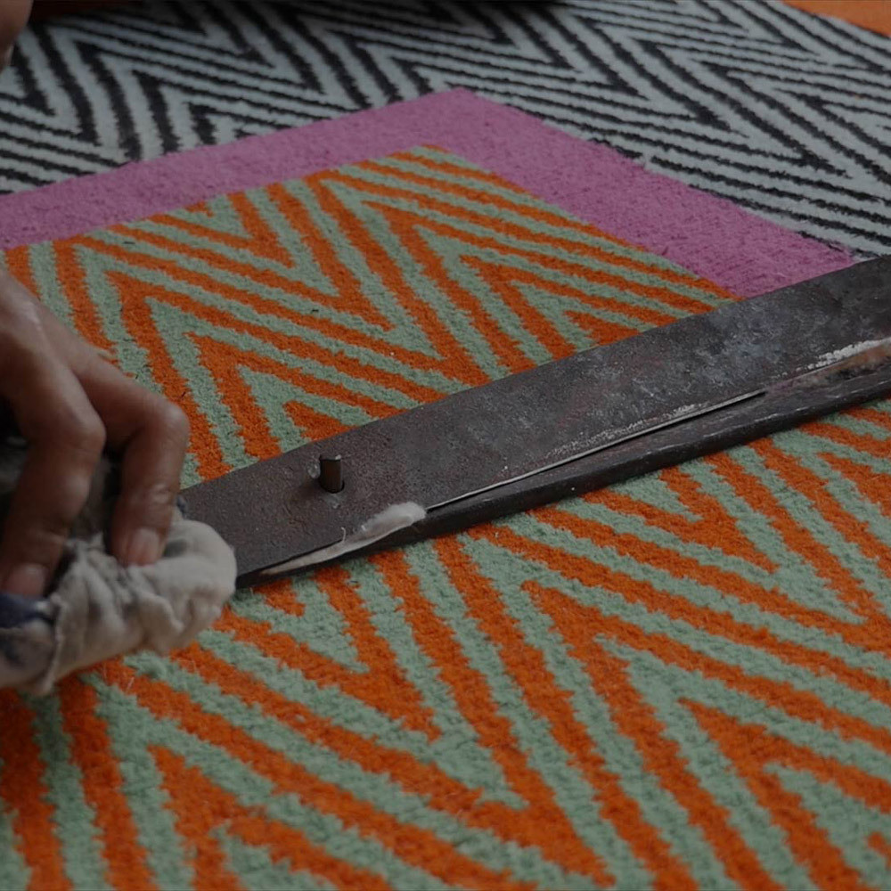 Shearing Rag Discover the Craftsmanship Behind The Rug Company's Rugs