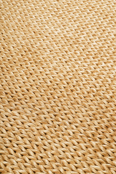 Abaca Herringbone Golden - close-up image