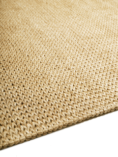 Abaca Herringbone Golden - sidepile image
