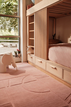 Edo Blush Rug by The Rug Company - roomset image