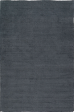 Wooster Blue Cut and Loop Stripe rug by Farrow & Ball flatshot image