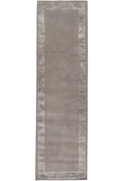 Sam's Stone Silk Border Runner by Farrow & Ball