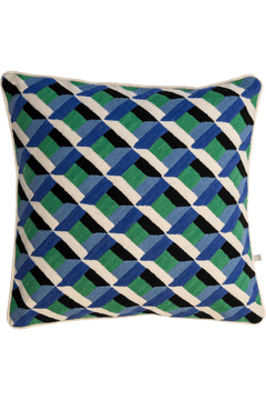 Tilt Green Cushion by  - Flatshot