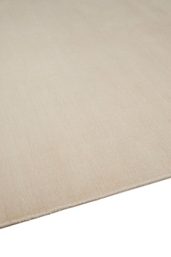 Caliche Silk rug in Dawn, corner detail showing pile texture