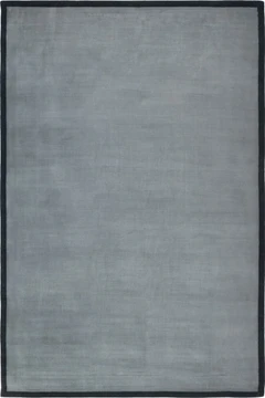 Margo rug in Lake, full flatshot view