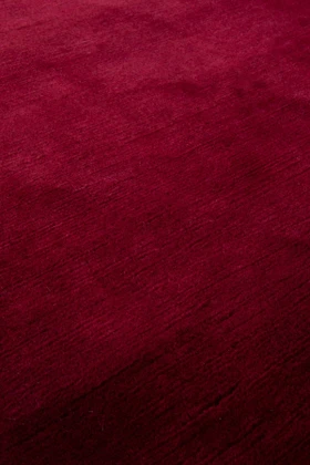 Mohair Ruby by The Rug Company - Close-up