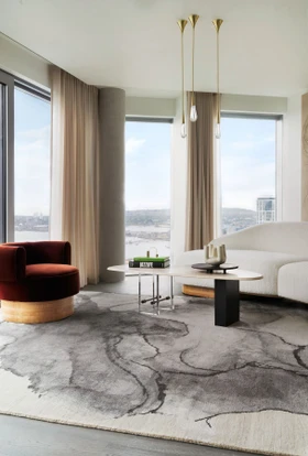 Mesa Steel by  The Rug Company - Roomset