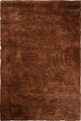 Russet Handloom Cashmere Blend High Pile - flatshot image