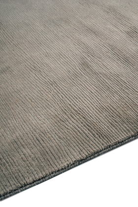 Mohair Ripple Silver by The Rug Company - sidepile image