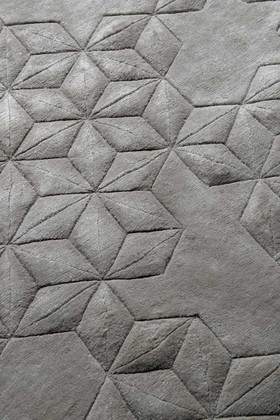 Star Silk Charcoal by  -room set