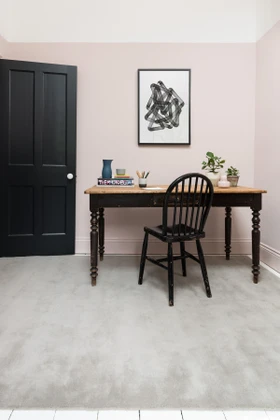 Order Grey Plain Wool rug by Farrow & Ball insitu image