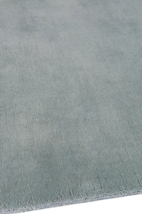 Lots Blue Plain Wool rug by Farrow & Ball sidepile image