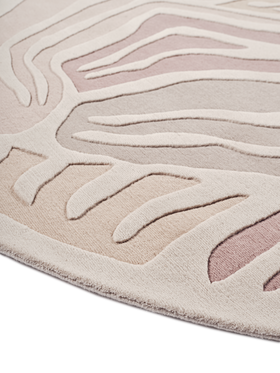 Rêverie Blonde Round by The Rug Company - sidepile image