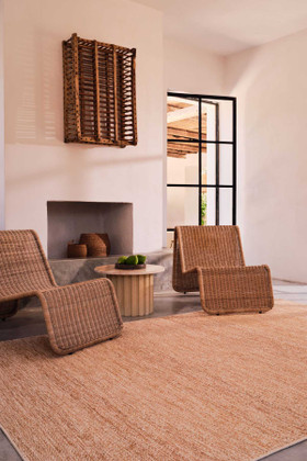 Flatweave Sahara Cotton and Sunpat - roomset