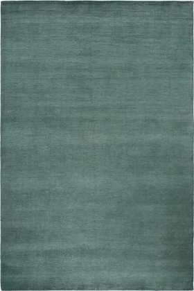 Caliche Silk rug in Aegean, full flatshot view