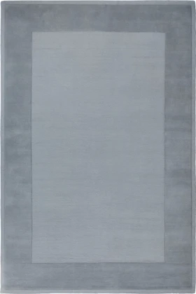 Cameo rug in Lake, full flatshot view