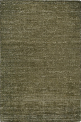 Vara rug in Olive, full flatshot view