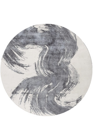 Hudson Round Rug - flatshot image