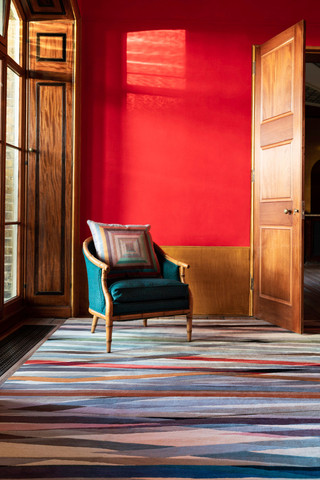 Carnival Round Rug by Paul Smith - roomset