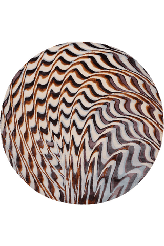 Pheasant Round by Chihuly - Flatshot
