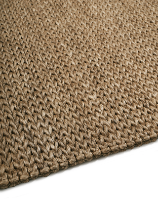 Abaca Herringbone Tobacco - sidepile image