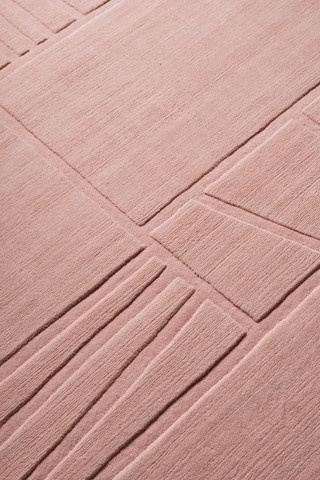 Edo Blush Rug by The Rug Company - closeup image