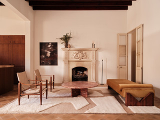Fossil Tan by The Rug Company - landscape roomset