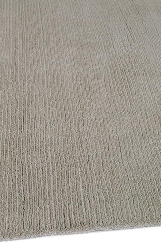 Order Grey Cut and Loop Stripe rug by Farrow & Ball sidepile image