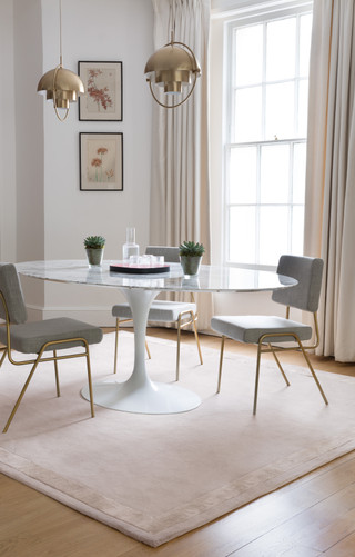 Portland Pink Silk Border rug by Farrow & Ball landscape image
[ROOMVO]
