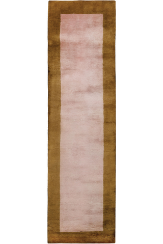 Mohair Border Rose Quartz Runner by The Rug Company Mohair Border Rose Quartz Runner by The Rug Company