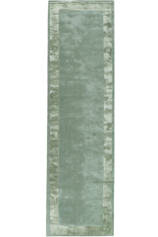 Kent Green Silk Border Runner by Farrow & Ball