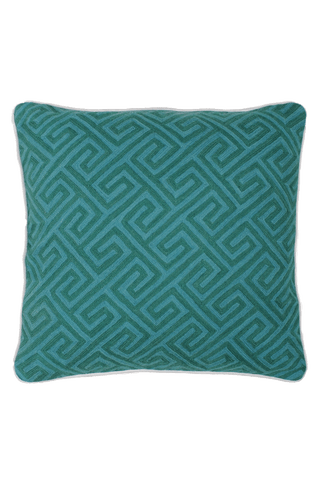 Key Emerald Cushion by Suzanne Sharp - flatshot