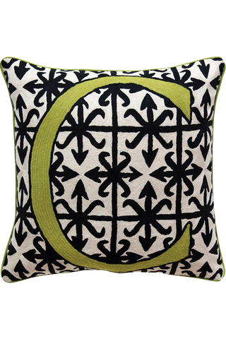 Alphabet C cushion by Sue Timney - Flatshot