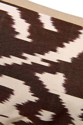Silk Ikat Bolster Cushion by The Rug Company  - Roomset