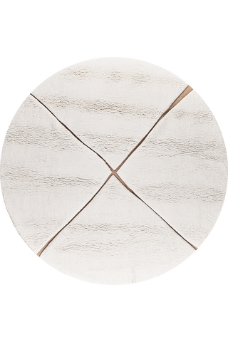Deep Pile Merino Aspen Round - flatshot