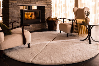 Deep Pile Merino Aspen Round - landscape hero