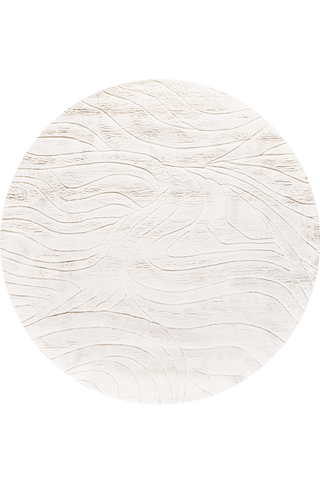 Deep Pile Merino Glade Round - flatshot