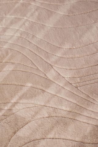 Deep Pile Merino Glade Round - closeup incidental