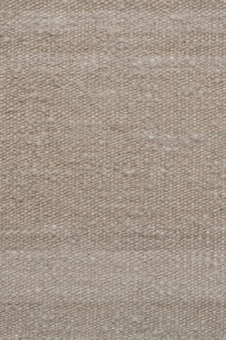 Flatweave Handcarded Wool Bone - flatshot Flatweave Handcarded Wool Bone - flatshot