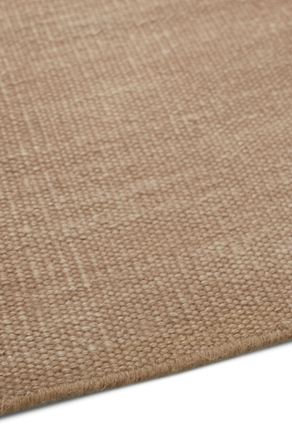 Flatweave Linen Camel - sidepile
