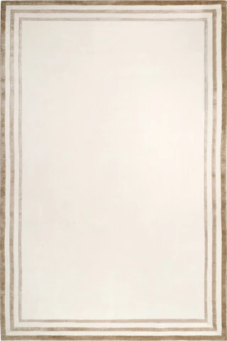 Portico rug in Birch, full flatshot view