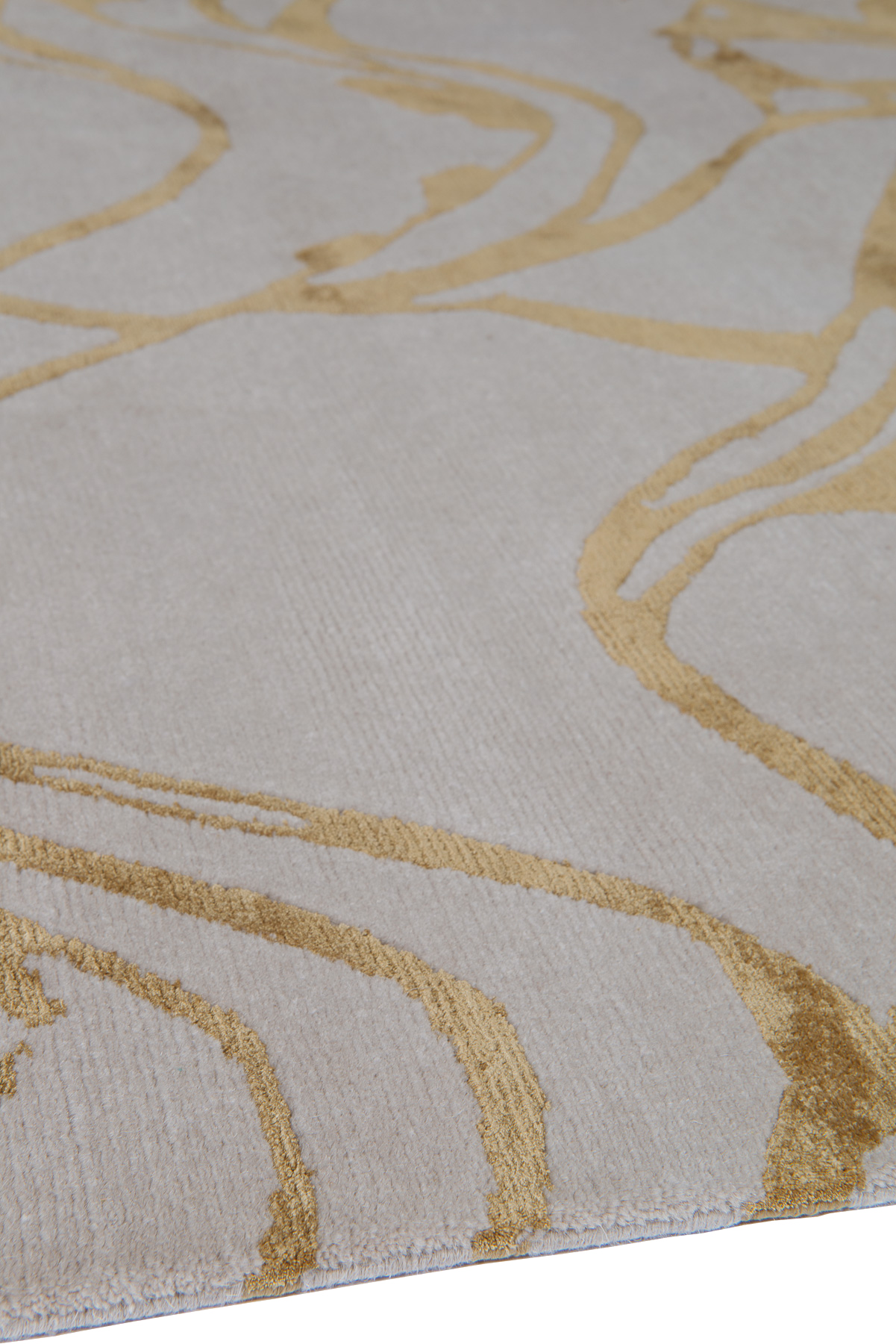 Flow Bronze by The Rug Company - sidepile